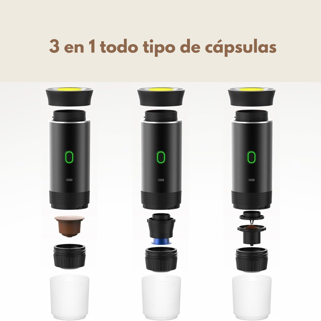 Cafevia® Cafetera Portable Premium