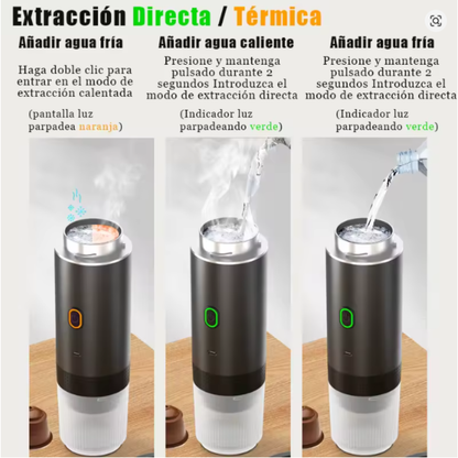 Cafevia® Cafetera Portable Premium